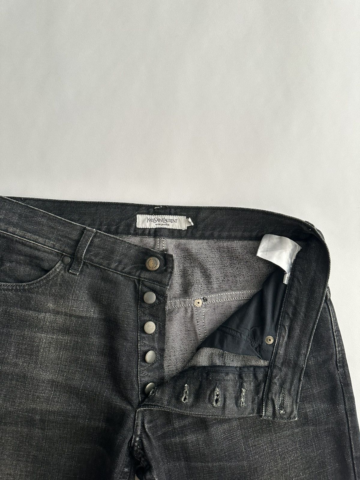 Yves Saint Laurent YSL Rive Gauche by Tom Ford Denim Jeans Size US 30 / EU 46 - 6 Thumbnail