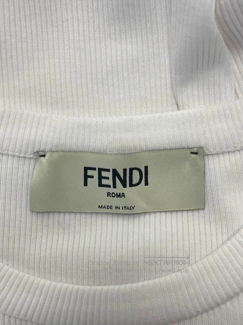 Fendi Fendi White Letter Knit Long Sleeve Underwear Size S / US 4 / IT 40 - 4 Thumbnail