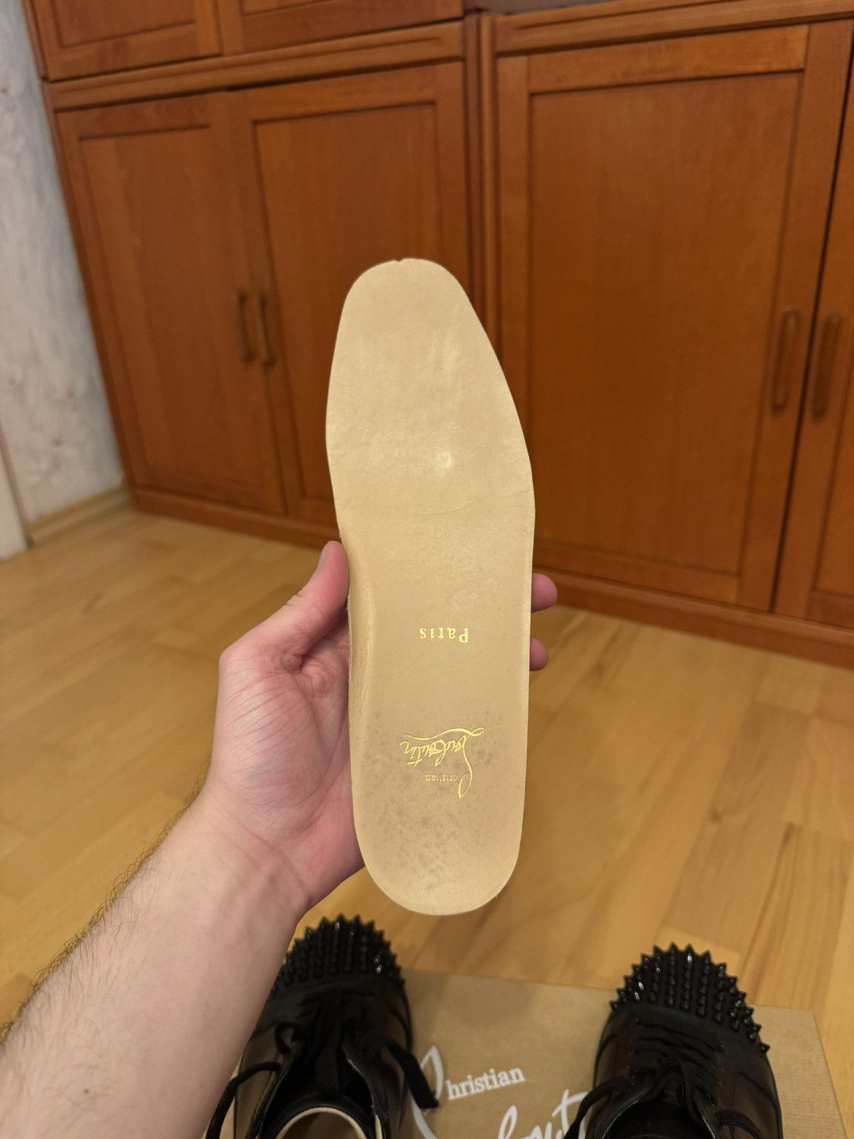 Christian Louboutin Christian Louboutin Louis Junior Spike Leather Size US 8 / EU 41 - 16 Thumbnail