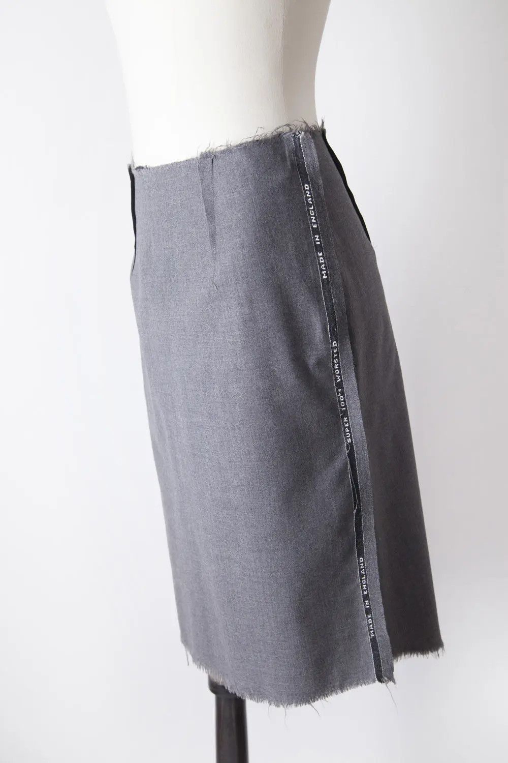 Maison Margiela SS99 Semi Couture midi skirt Size 27" / US 4 / IT 40 - 1 Thumbnail