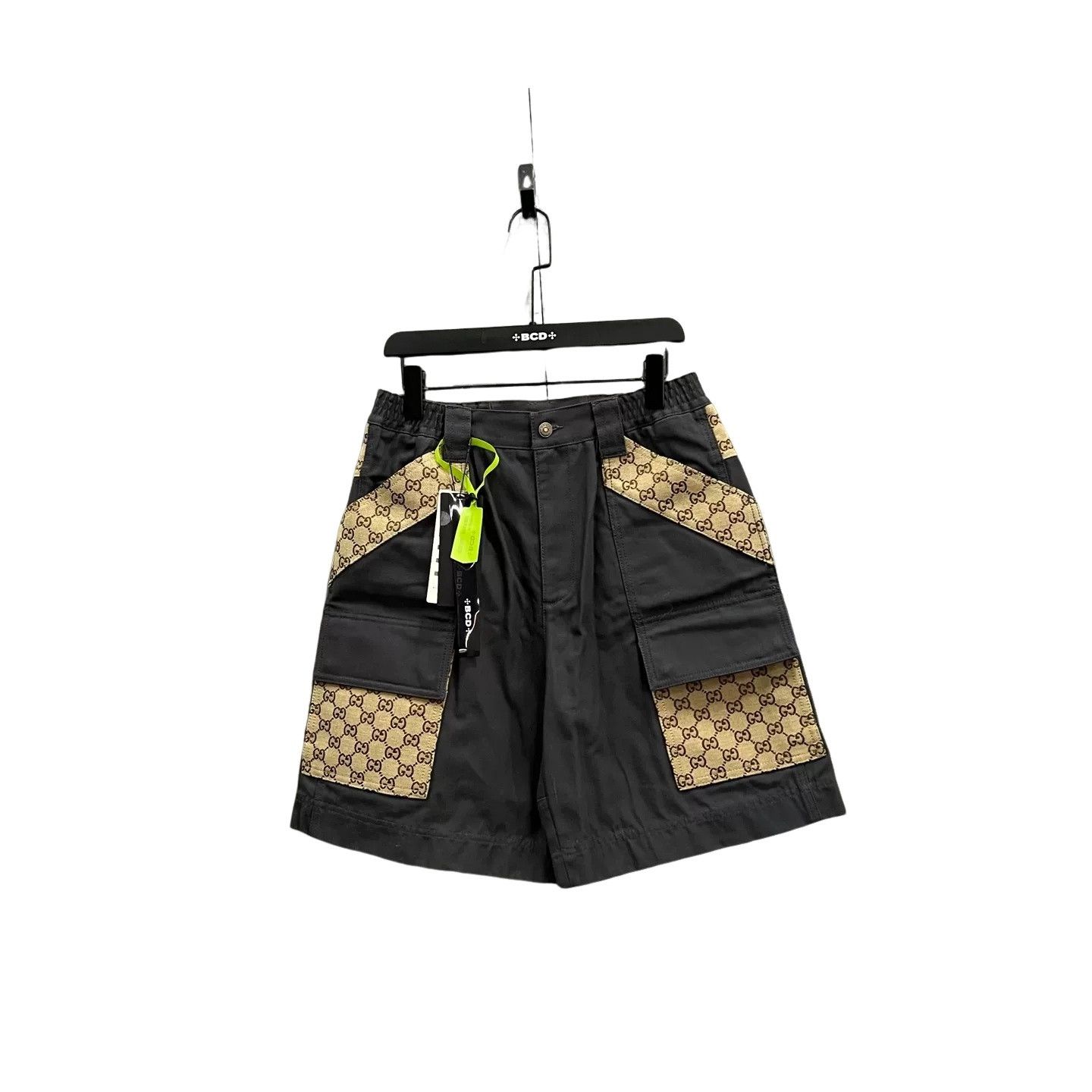 Gucci Gucci GG Monogram Patchwork Cargo Shorts 44 Size US 28 / EU 44 - 1 Thumbnail