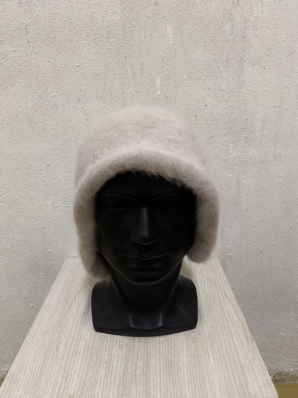 Furla × Japanese Brand Japanese Brand Furla Fur Fleece Beanie Hat Size ONE SIZE - 2 Thumbnail