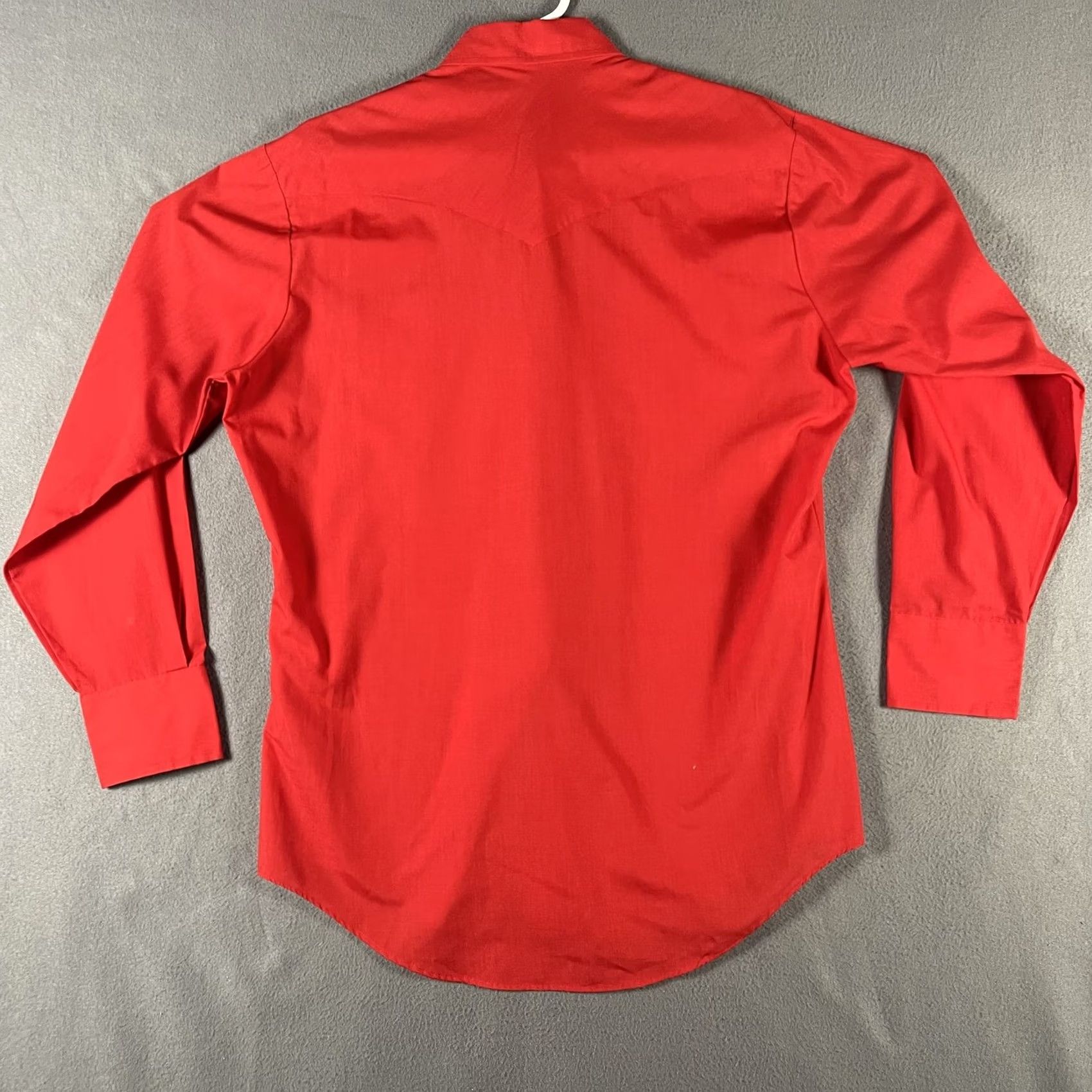 Vintage Vintage Roebucks Shirt Mens Large Red Western Pearl Snap Long Sleeve Cowboy 80s Size US L / EU 52-54 / 3 - 3 Thumbnail