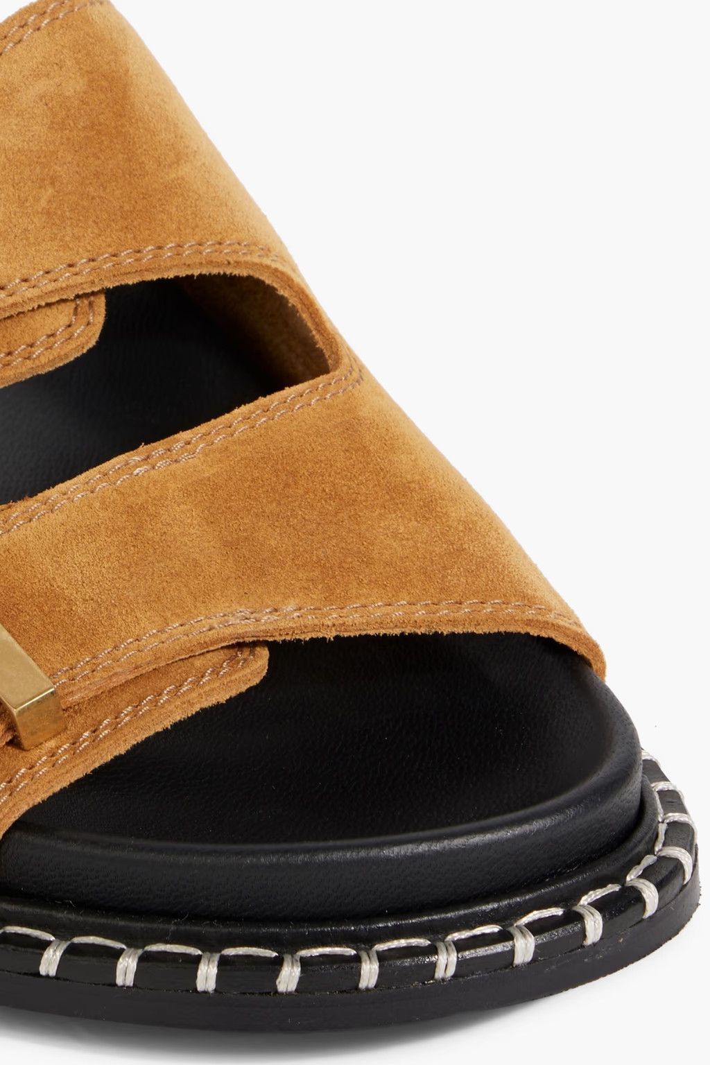 Chloe o1y0825 Leather Slippers in Camel Size US 6 / IT 36 - 3 Thumbnail