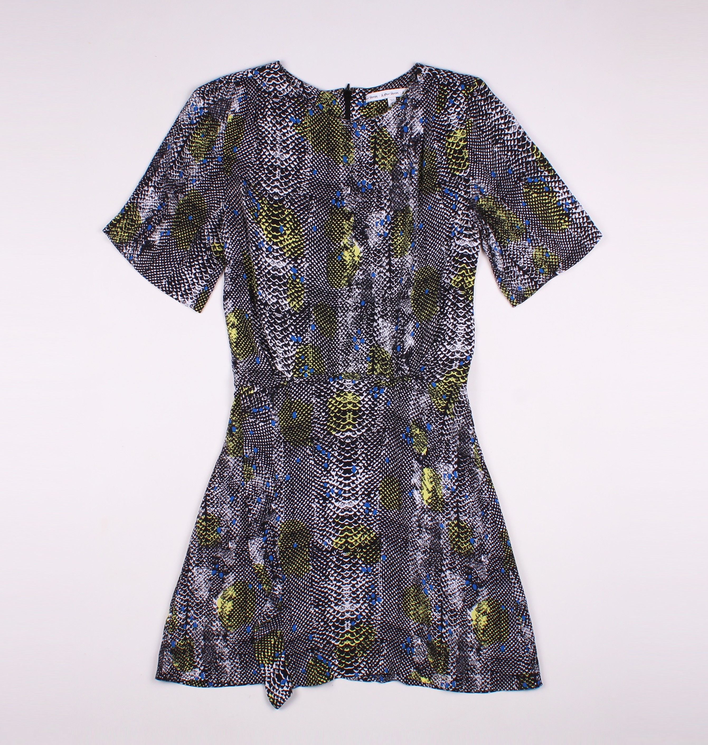 & Other Stories & Other Stories Short Sleeve Snake Print Mini Dress Size S / US 4 / IT 40 - 4 Thumbnail