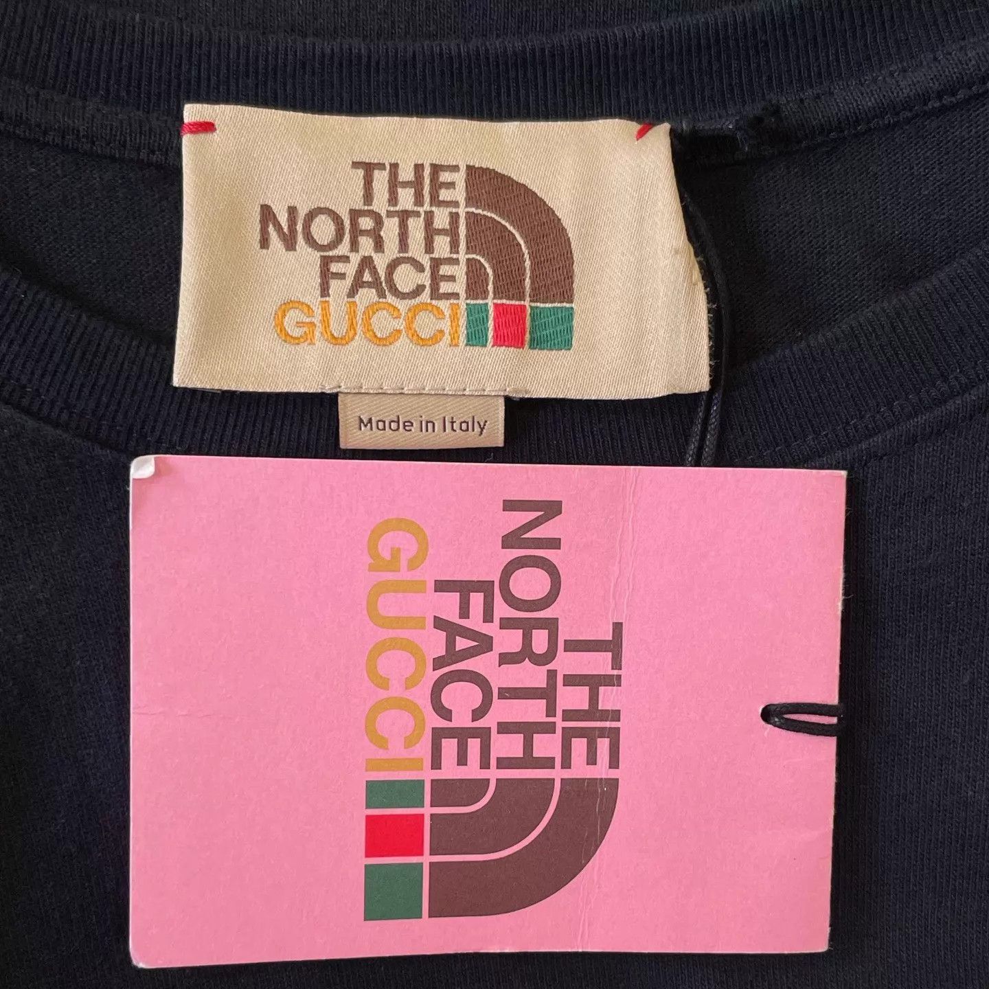 Gucci GUCCI x TNF Oversized Black Short Sleeve Tee M New Size M / US 6-8 / IT 42-44 - 5 Thumbnail