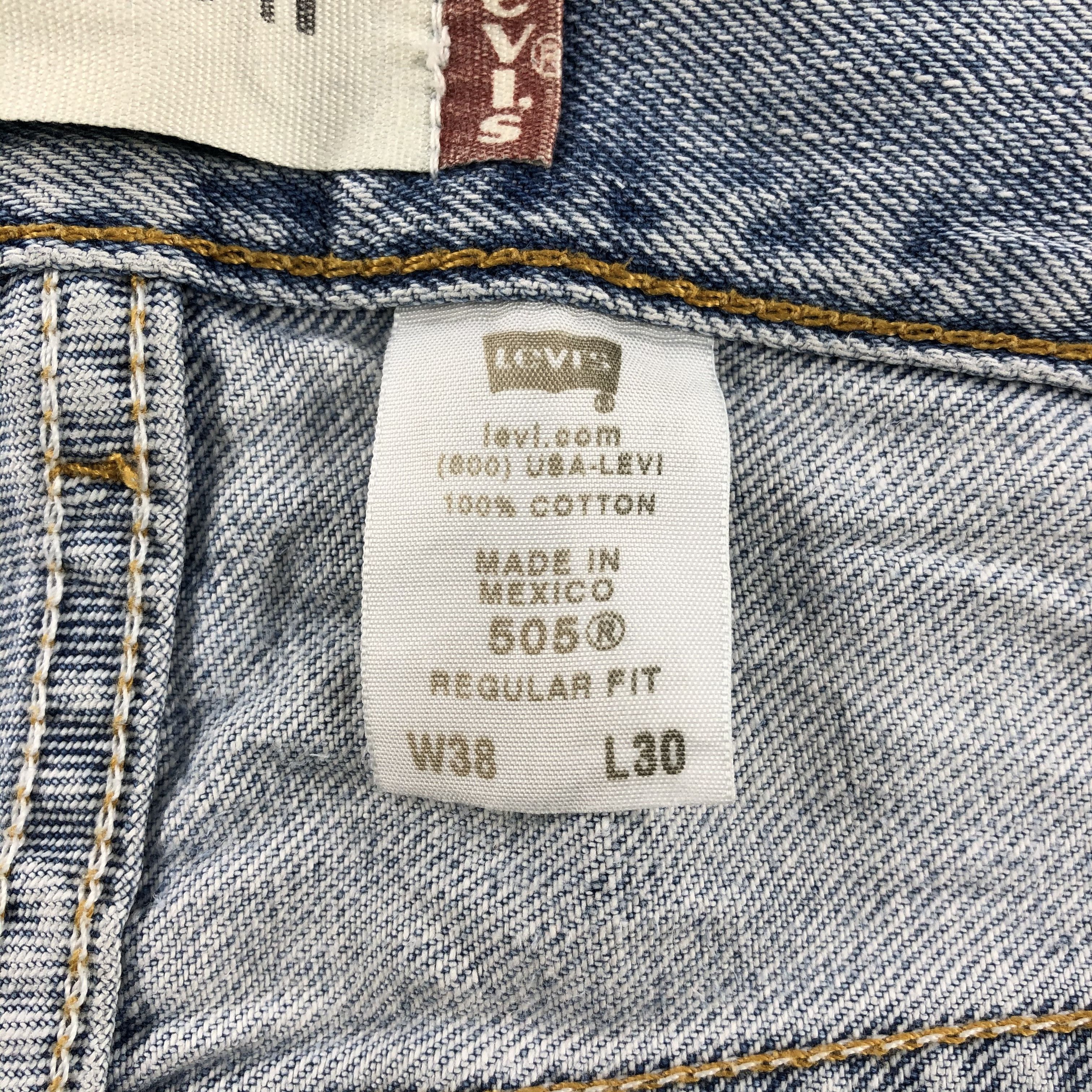 Levi's × Vintage Vintage Light Wash Levis 505 Jeans-JM1751 Size US 38 / EU 54 - 11 Thumbnail
