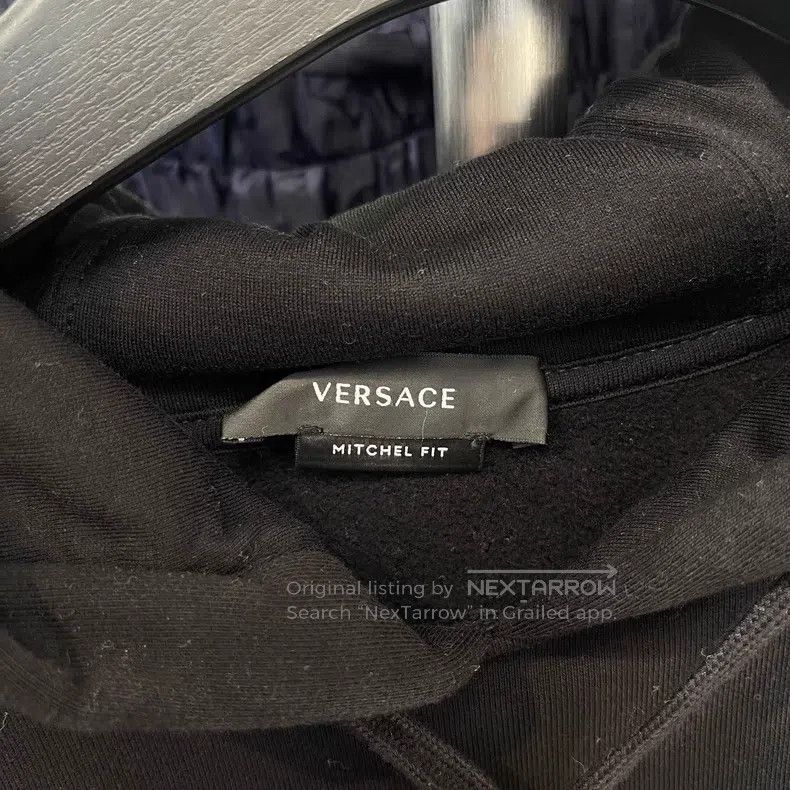 Versace Versace Medusa patterned drawstring hooded sweatshirt Size US S / EU 44-46 / 1 - 5 Thumbnail