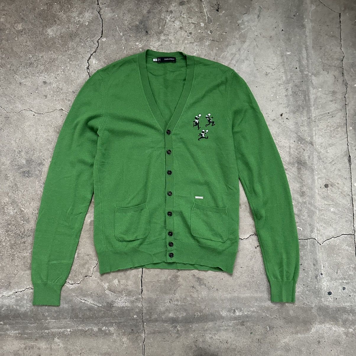 Dsquared2 Men’s Wool Cardigan Dsquared 2 Size S Size US S / EU 44-46 / 1 - 1 Thumbnail