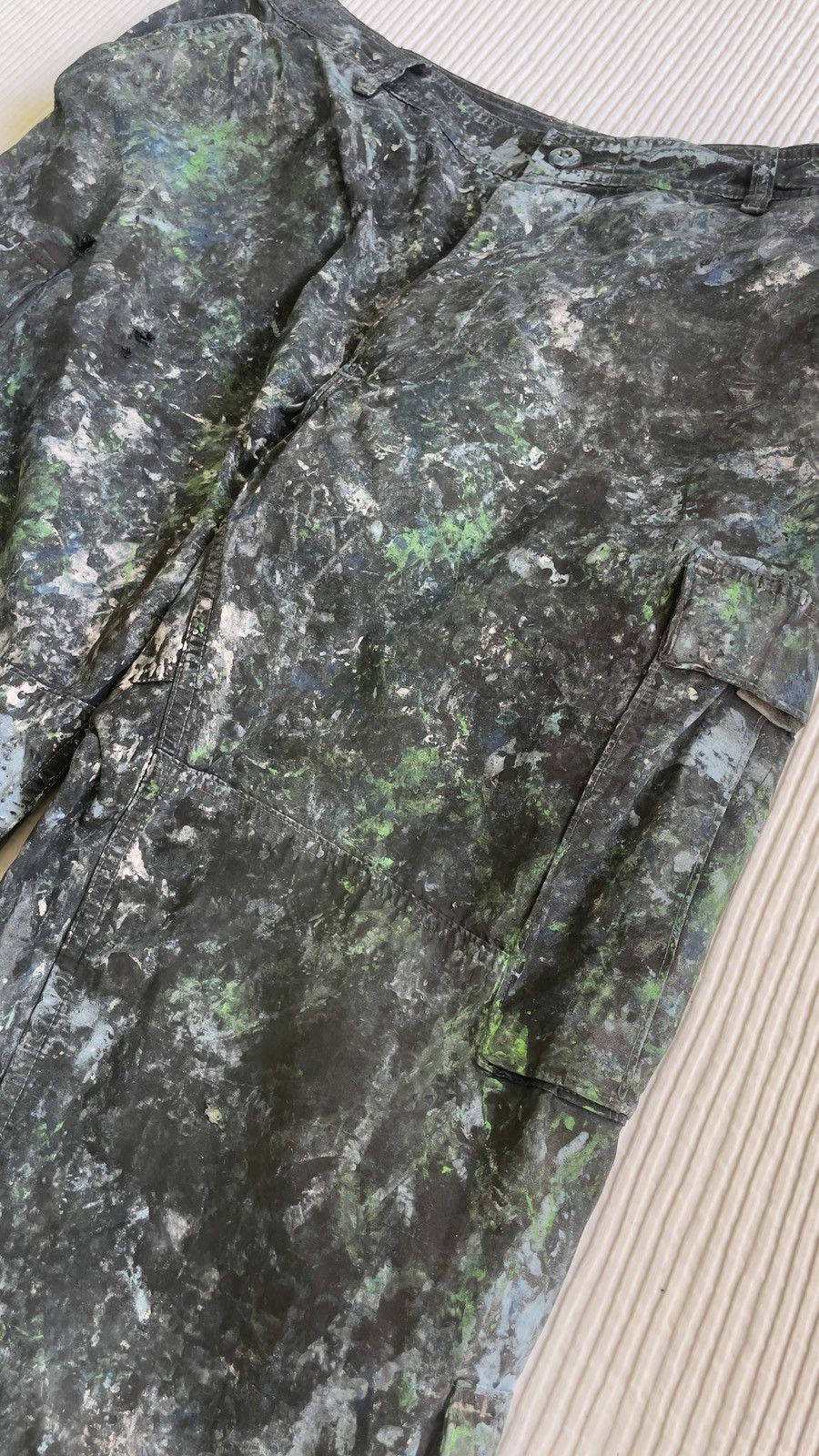 Handmade Monet Camo Pant Size US 34 / EU 50 - 9 Thumbnail