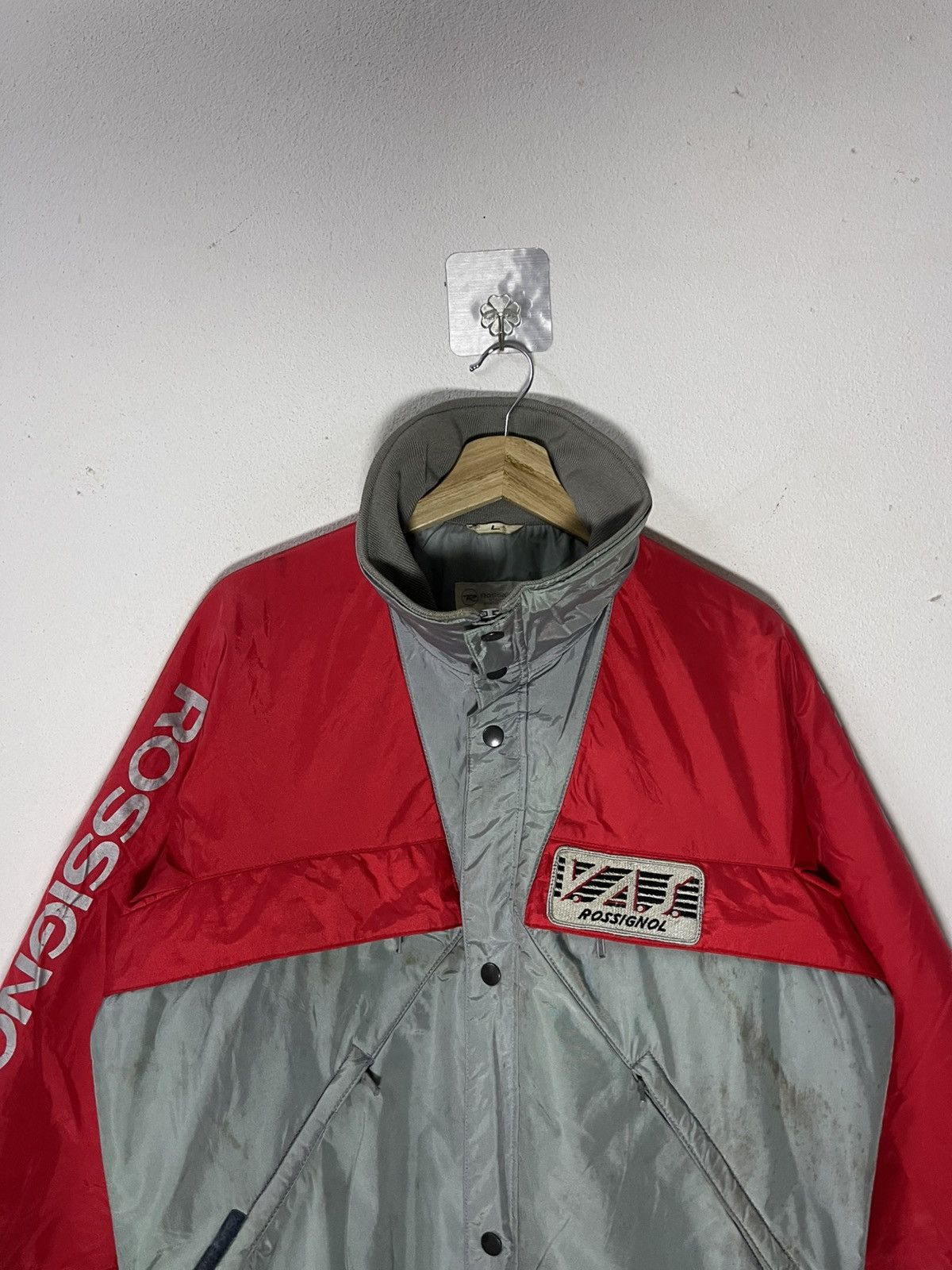 Rossignol Vintage Rossignol Racing Bomber Jacket Size US M / EU 48-50 / 2 - 1 Thumbnail