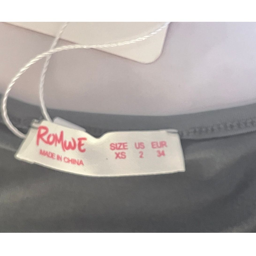 Other Romwe Graphic Print Winged Unicorn Bodysuit - Gray Size XS / US 0-2 / IT 36-38 - 5 Thumbnail