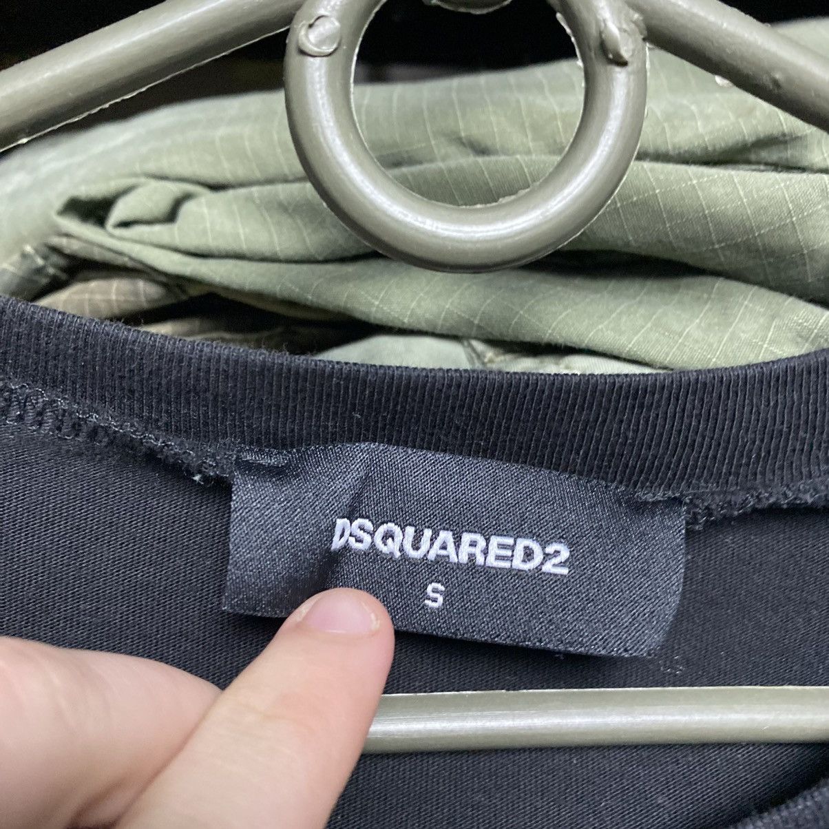 Dsquared2 Mens Dsquared2 Big Monogrammed logo y2k luxury tee size S Size US S / EU 44-46 / 1 - 6 Thumbnail