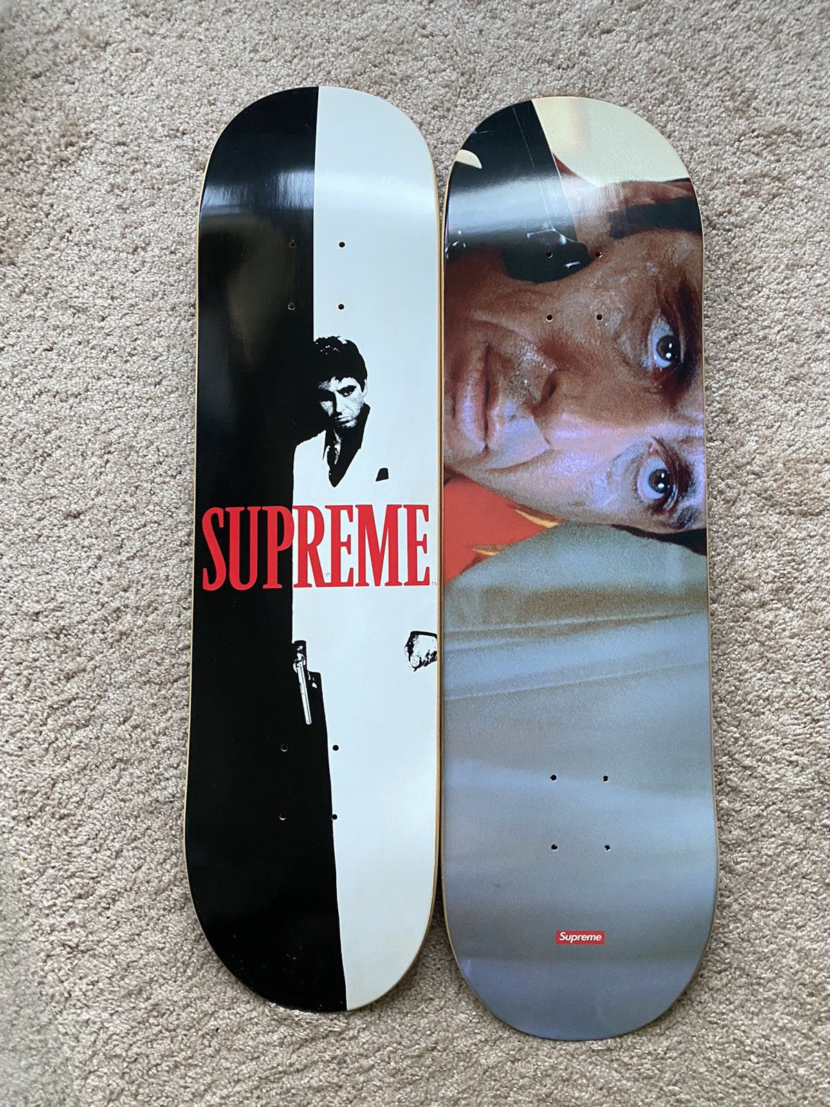 Supreme Supreme Scarface skate deck set of 2 authentic Size ONE SIZE - 6 Thumbnail