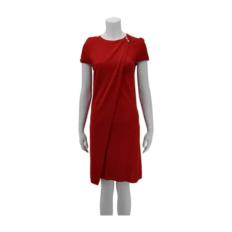 Louis Vuitton Louis Vuitton Summer Red Dress XS Size 0089 Size XS / US 0-2 / IT 36-38 - 1 Thumbnail