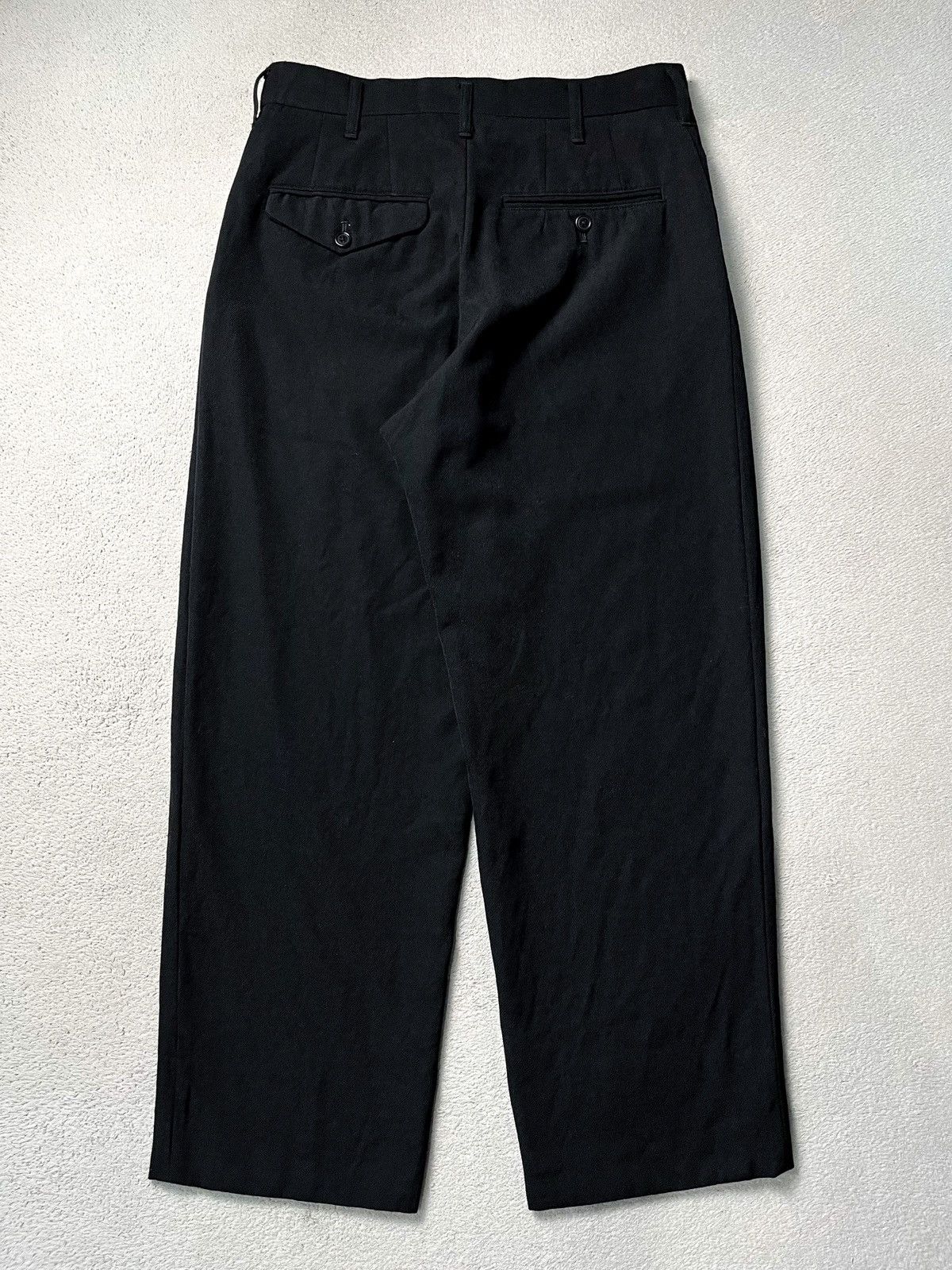 Y's × Yohji Yamamoto Yohji Yamamoto Wool Wide Leg Trouser Size US 30 / EU 46 - 2 Thumbnail