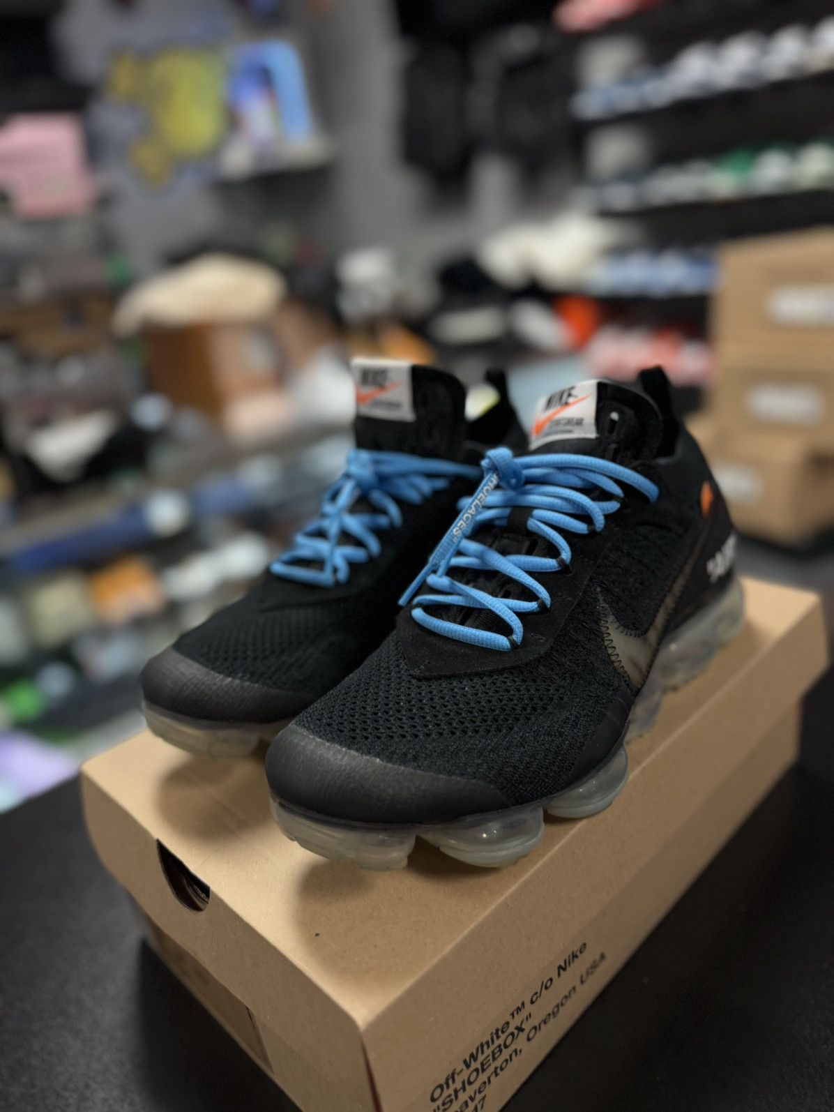 Off-White Nike Off White Vapormax Size 9.5 VNDS Size US 9.5 / EU 42-43 - 13 Thumbnail