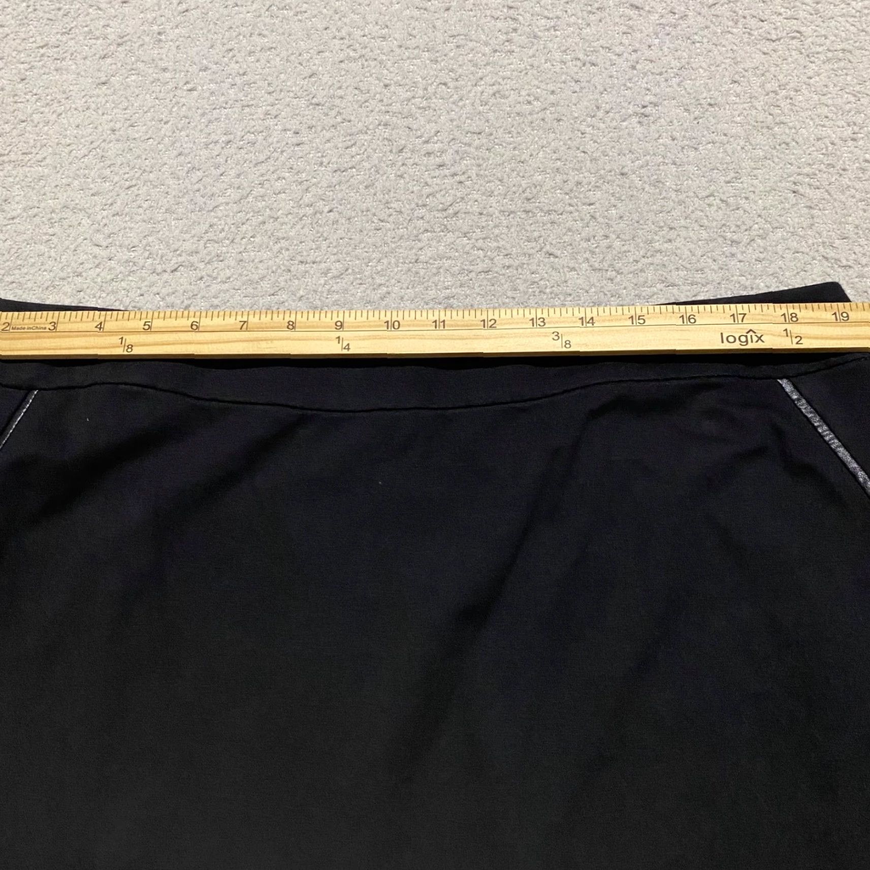 Talbots Talbots Skirt 16W Black Knee Length Straight Pencil Womens Plus NWT Size 38" / US 16 / IT 52 - 6 Thumbnail