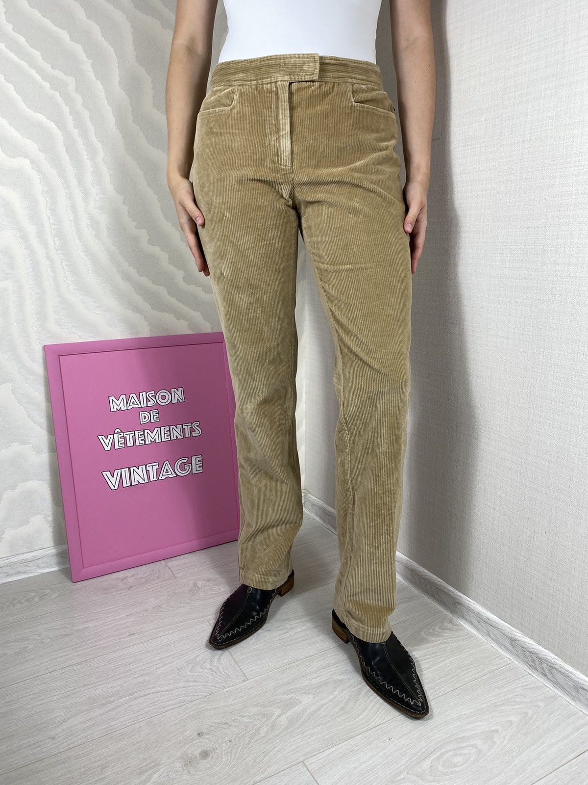 Moncler × Vintage Moncler Woman’s Velvet Pants Size 30" / US 8 / IT 44 - 1 Thumbnail