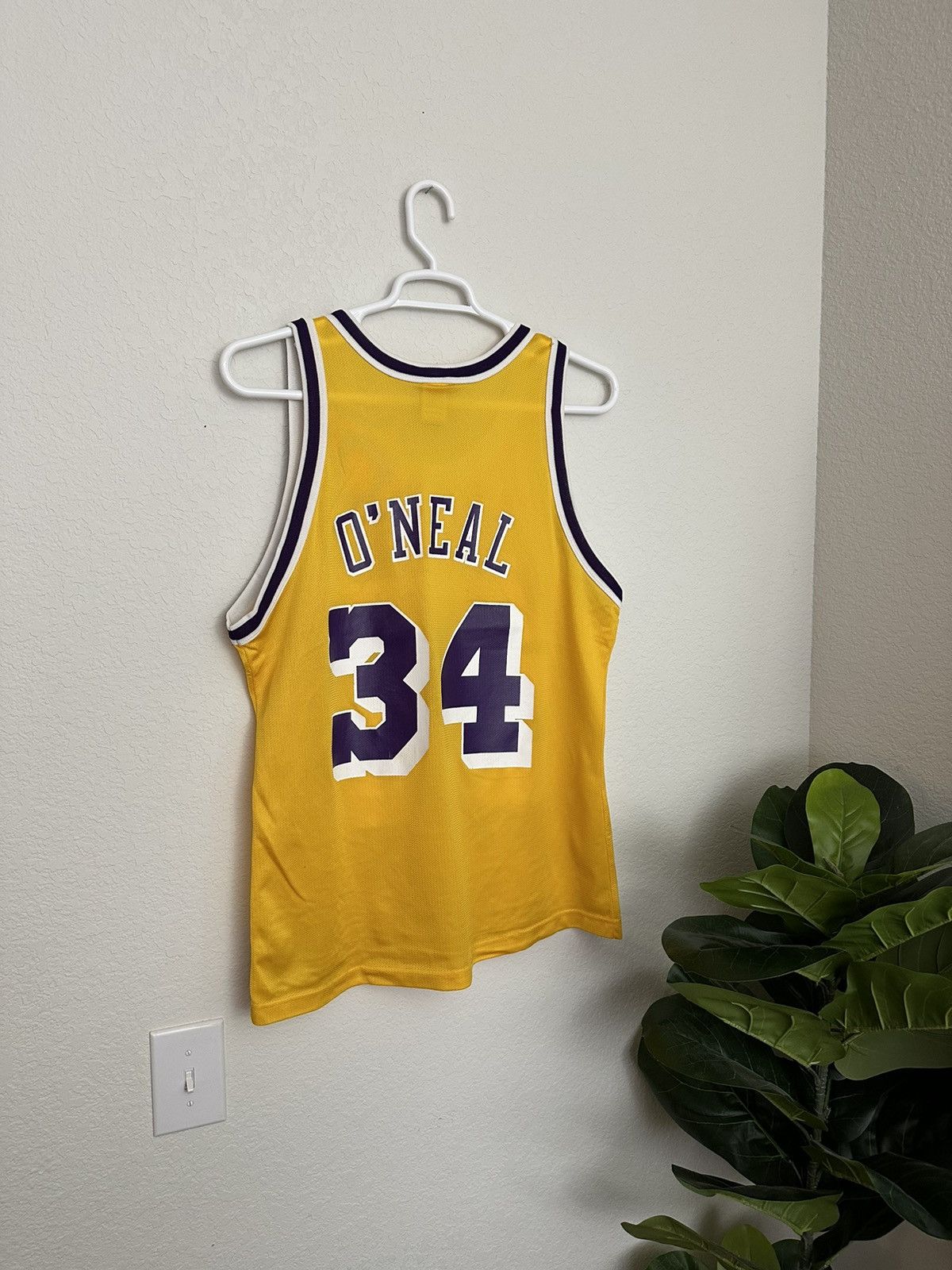 Champion × NBA × Vintage Vintage 90s Champion Jersey Shaq Shaquille O’Neal #34 Size US L / EU 52-54 / 3 - 9 Thumbnail