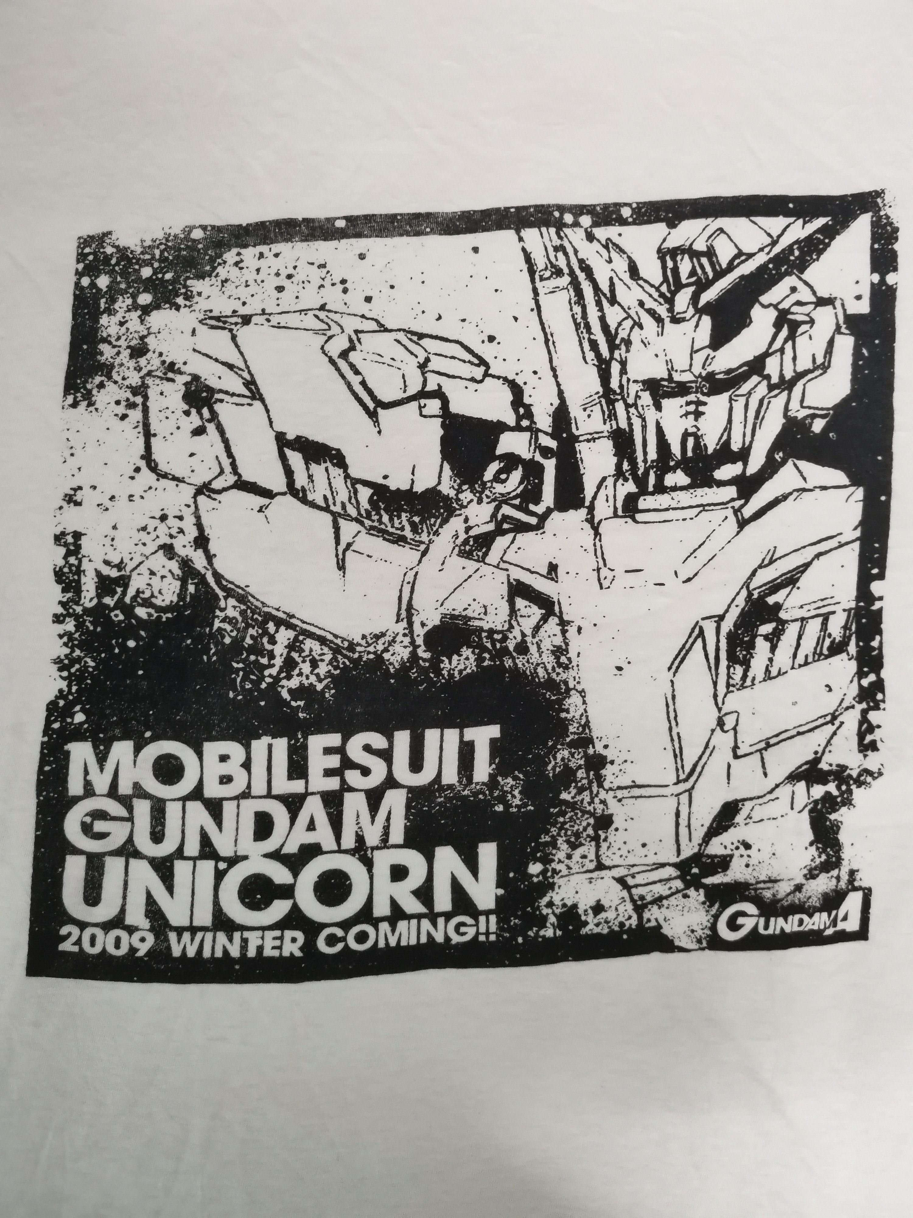 Anime Vintage Mobile Suit Gundam Unicorn Japan Anime Tee Akira Size US L / EU 52-54 / 3 - 1 Thumbnail