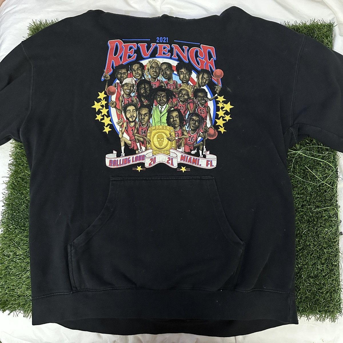 Revenge Revenge Rolling Loud Hoodie Black Large Size US XL / EU 56 / 4 - 1 Thumbnail