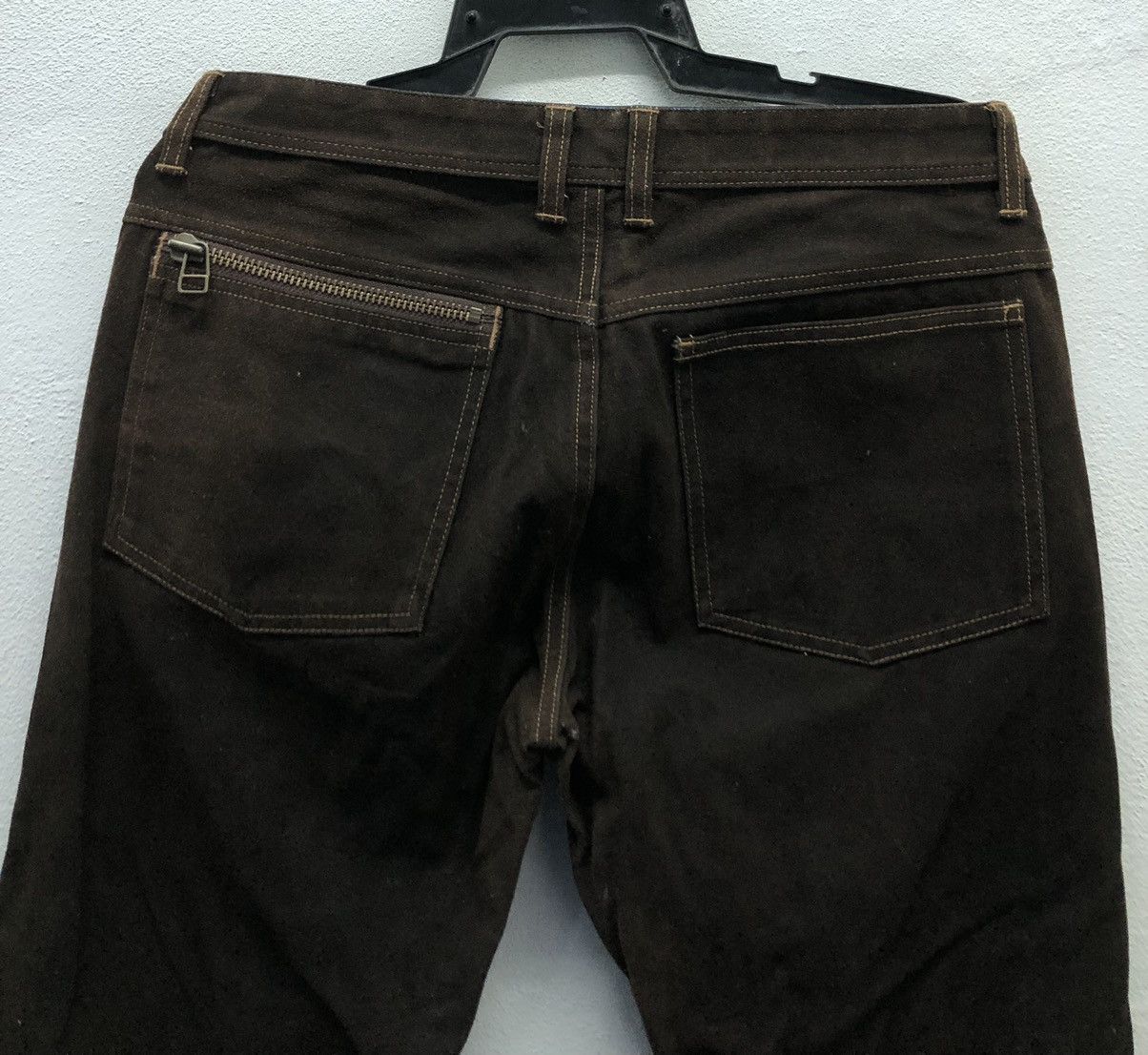 BIGI Vintage Radmess Men's Bigi Leather Pants Size US 33 - 4 Thumbnail