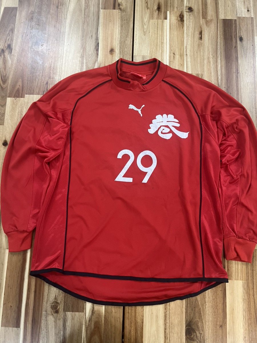 Japanese Brand × Puma × Vintage Vintage 80’s Puma Volleyball Jersey Size US M / EU 48-50 / 2 - 1 Thumbnail