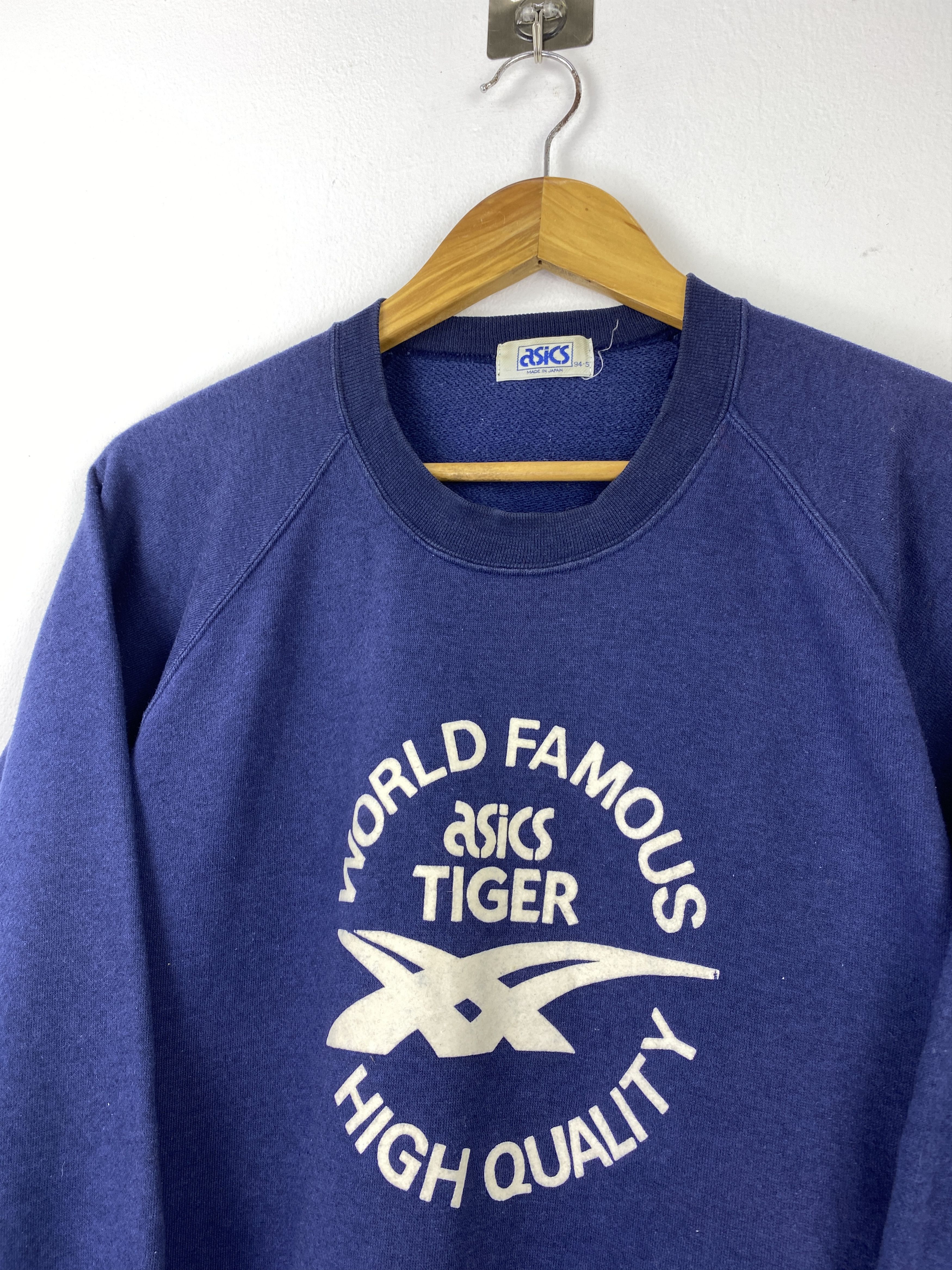 Asics Vintage Asics Central Logo Pullover Sweatshirt SH0526 Size US L / EU 52-54 / 3 - 5 Thumbnail
