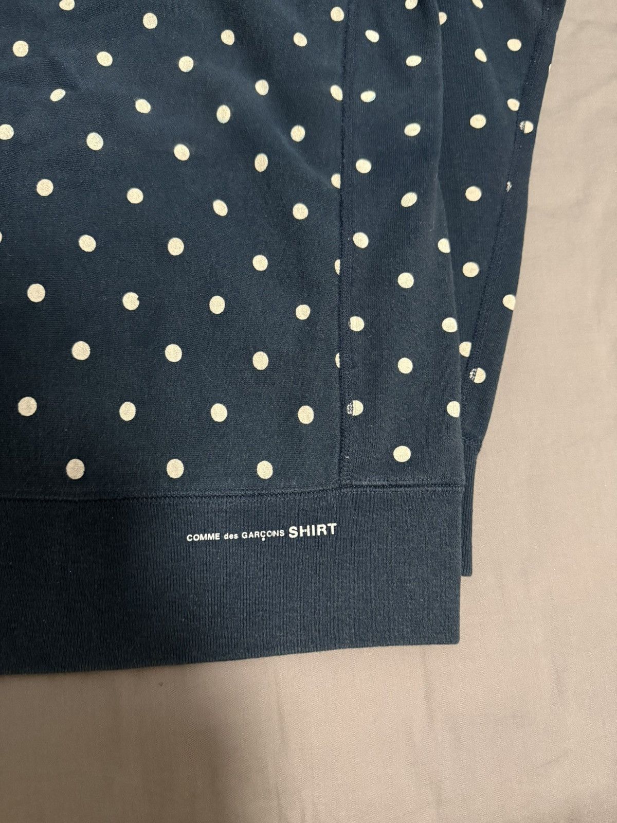 Comme des Garcons Supreme cdg navy dot box logo hooded sweatshirt hoodie Size US S / EU 44-46 / 1 - 6 Thumbnail