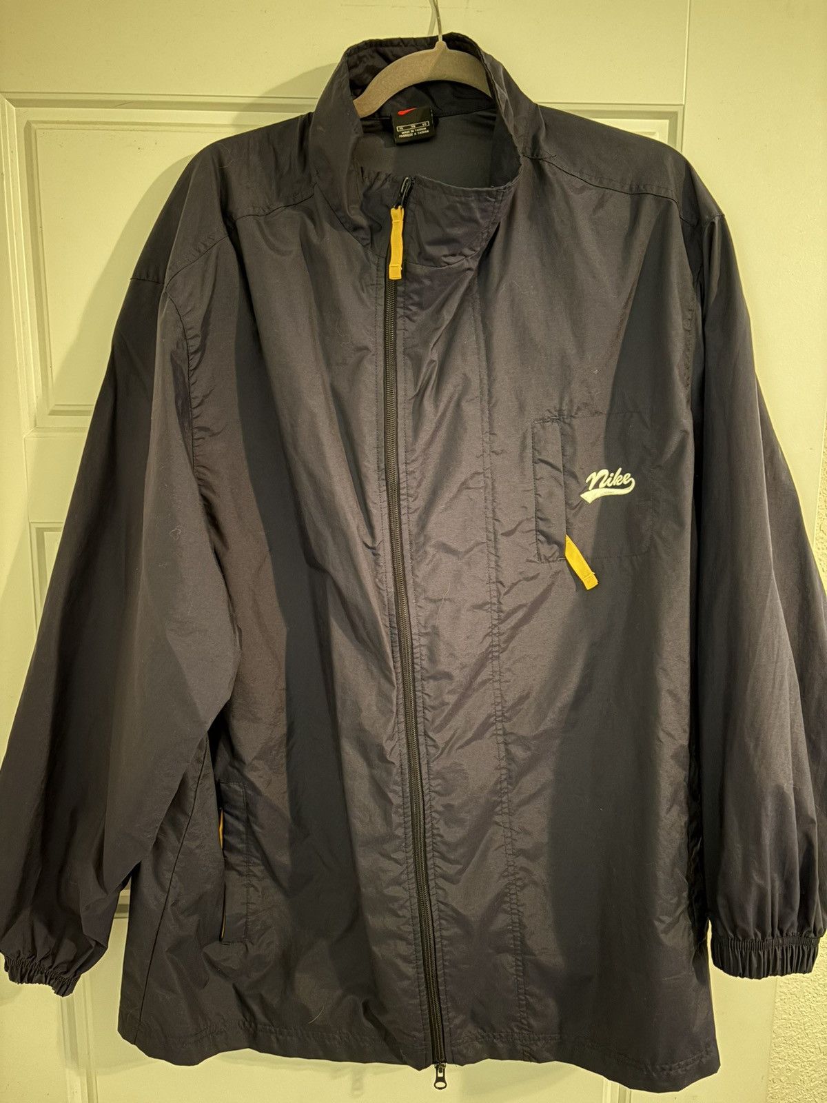 Nike Nike Zip Up Jacket- Off Center Zipper Size US XL / EU 56 / 4 - 1 Thumbnail
