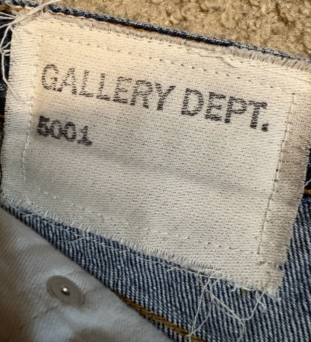 Gallery Dept. Gallery Dept. Made in Japan Denim 5001 Vintage Selvedge Size US 38 / EU 54 - 5 Thumbnail