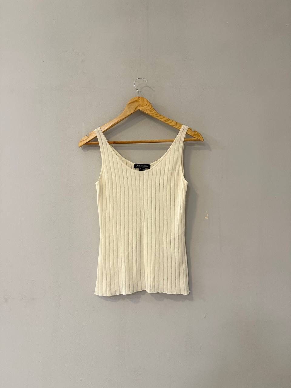 Aquascutum Aquascutum vintage Tank top Size S / US 4 / IT 40 - 1 Thumbnail