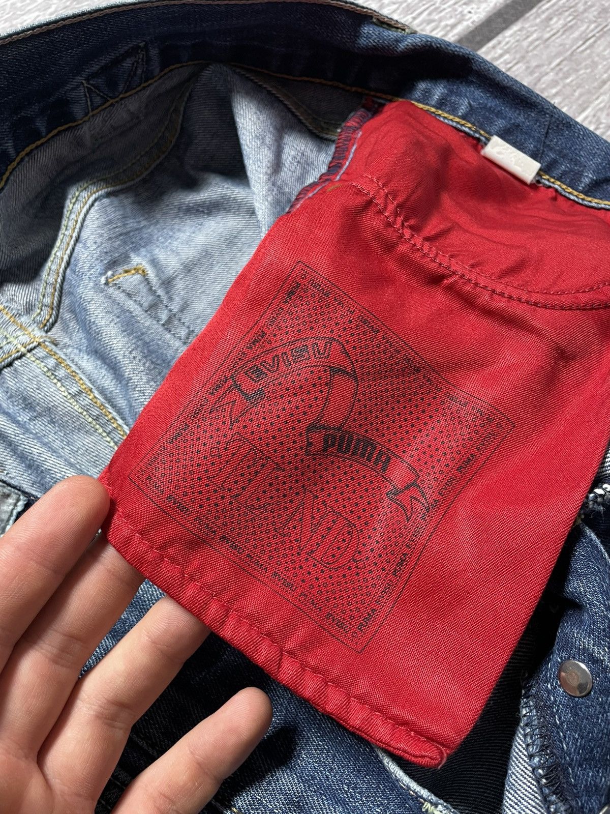 Evisu × Puma Evisu x Puma baggy distressed vintage y2k jeans Size US 34 / EU 50 - 12 Thumbnail