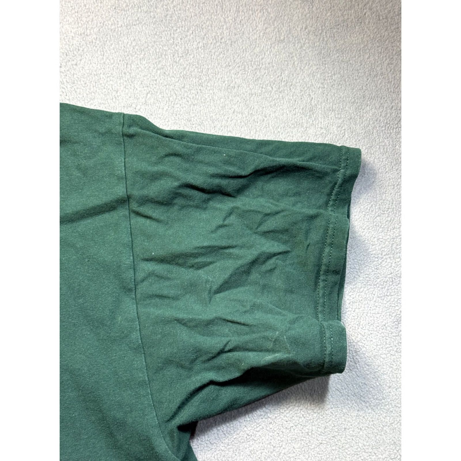 Vintage Vintage M&O KNITS Shirt Mens 2XL Green Knitted T-Shirt Canada M&O Knits Haliburton Scout reserve Canada Green Shirt Mens 2XL Size US XXL / EU 58 / 5 - 6 Thumbnail