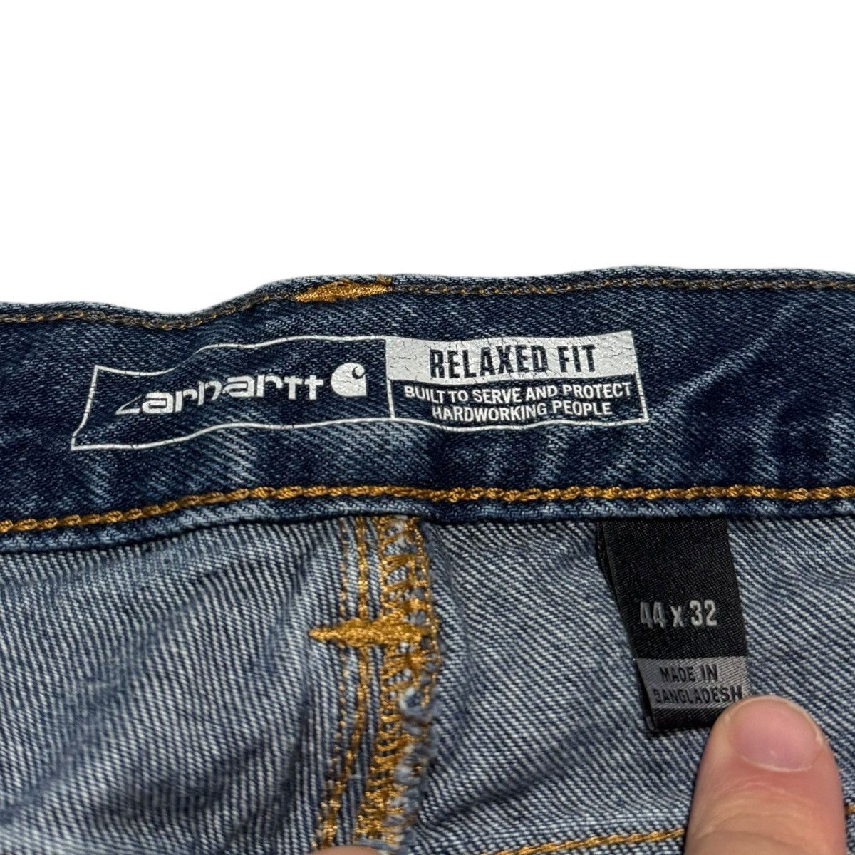 Carhartt Carhartt Relaxed Fit Bootcut Cotton Jeans Men's 44x31 Size US 44 / EU 60 - 5 Thumbnail