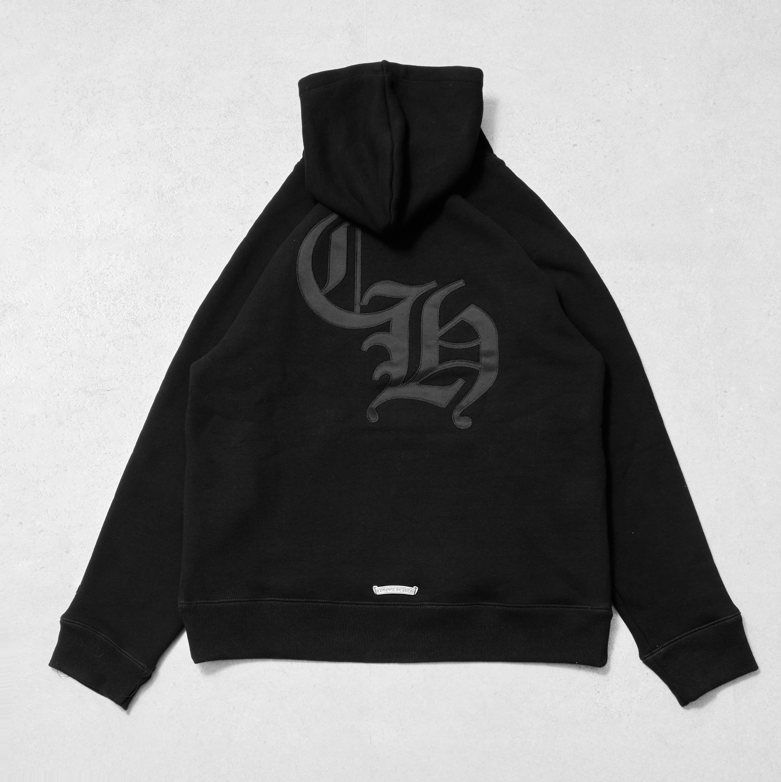 Chrome Hearts CHROME HEARTS Blind Spot Navy Tripple Cross Hoodie BLACK Size US M / EU 48-50 / 2 - 1 Thumbnail