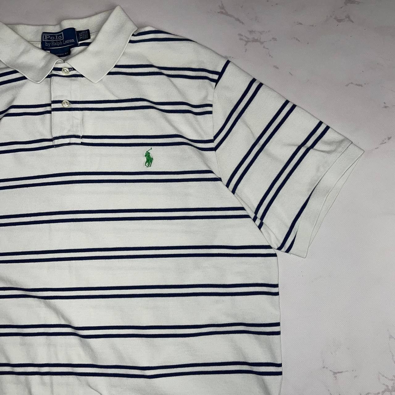 Polo Ralph Lauren Crazy Vintage Y2K/2000s Striped Polo Ralph Lauren t-Shirt Size US XXL / EU 58 / 5 - 6 Thumbnail