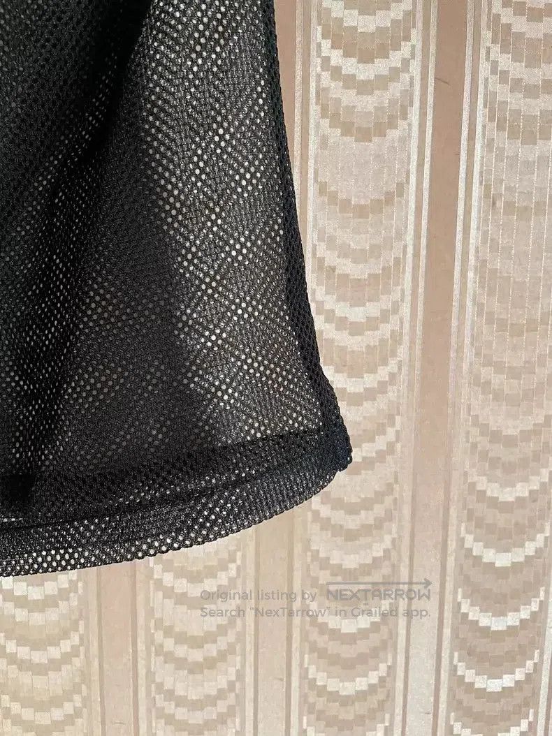 Yohji Yamamoto Yohji Yamamoto 90s Mesh Short Sleeve Top Size US S / EU 44-46 / 1 - 3 Thumbnail