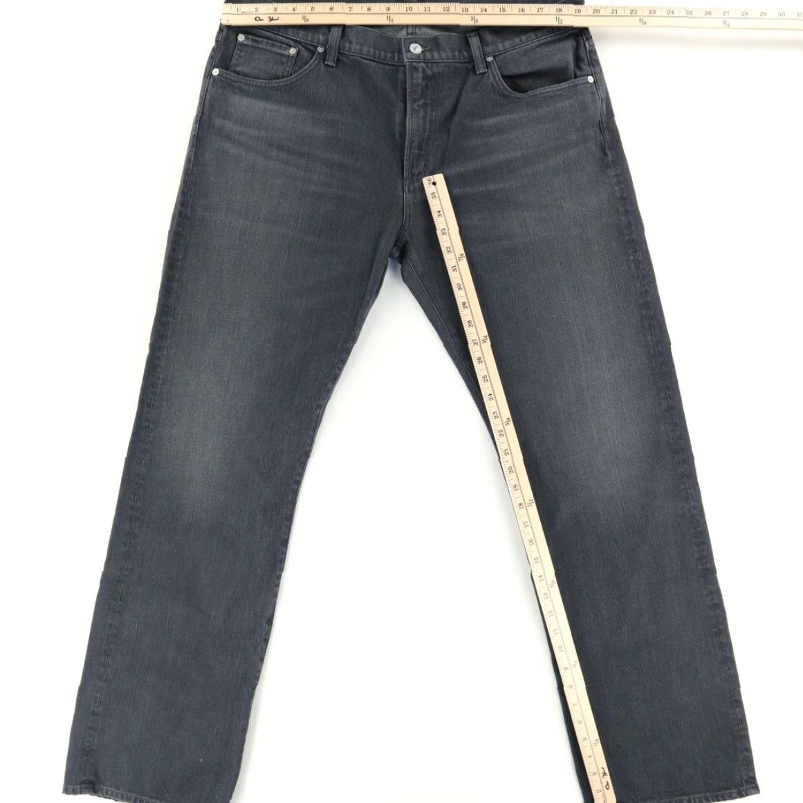 Citizens Of Humanity Citizens of Humanity Core Slim Straight Denim Jeans Steel Men's 40 Shirt (Mens) Size US 40 / EU 56 - 3 Thumbnail