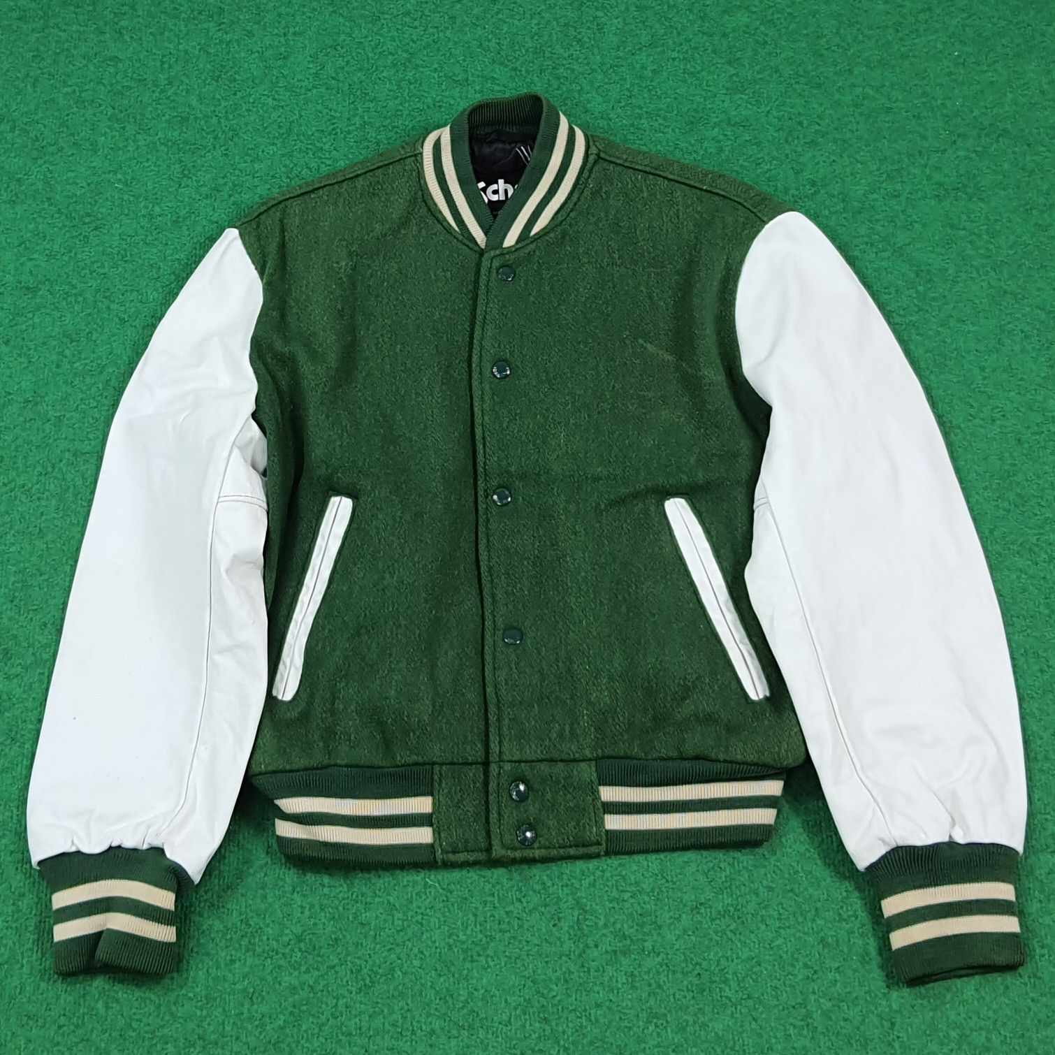 Schott Vintage Schott NYC Varsity Letterman Bomber Jacket C292N18 Size US M / EU 48-50 / 2 - 3 Thumbnail