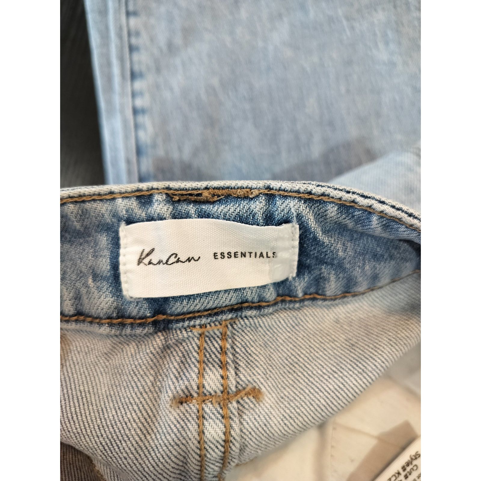 Other KanCan Women’s High Rise Distressed Straight Jeans Size 5/26 Size 25" / US 0 / IT 36 - 8 Thumbnail