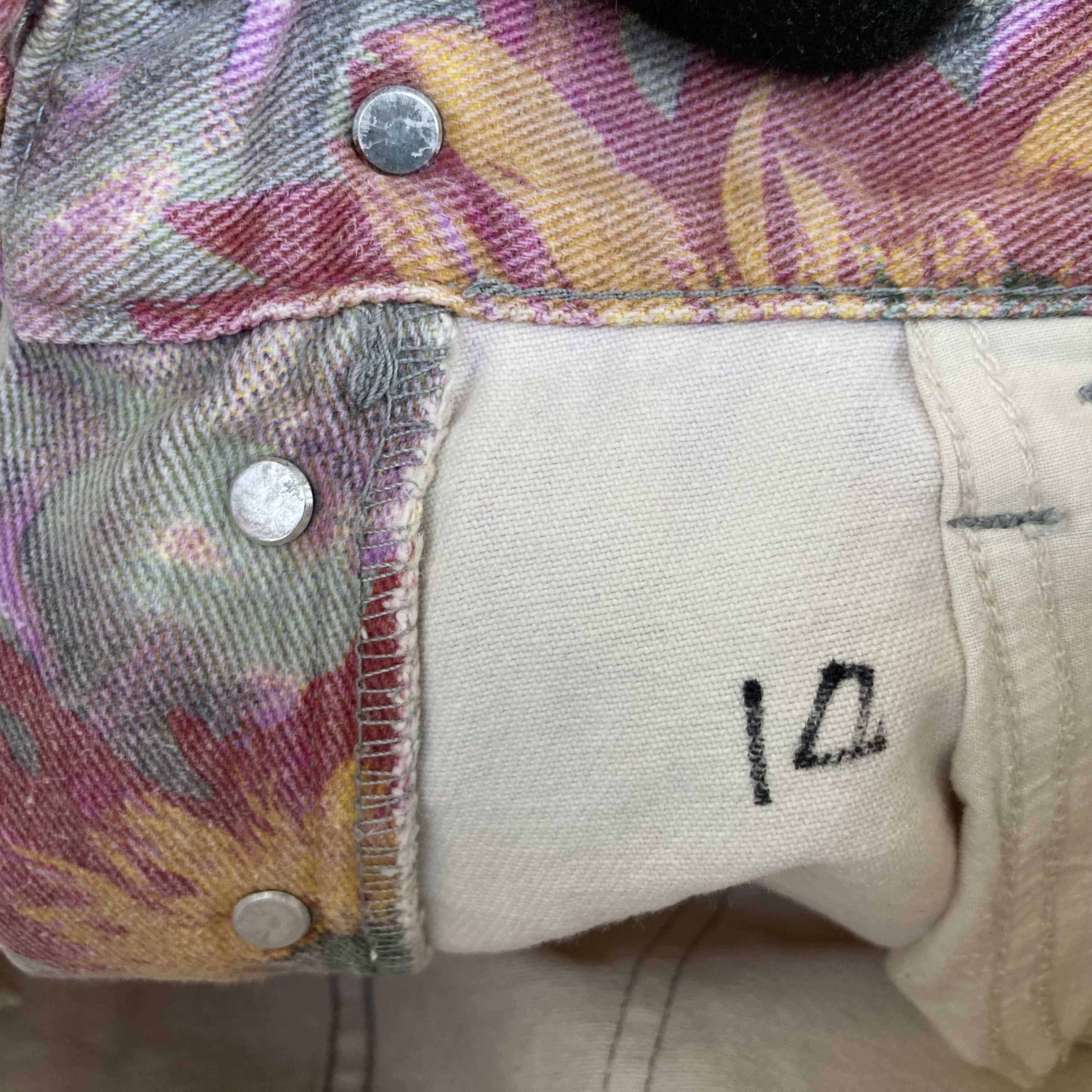 Designer × Oxbow × Vintage Vtg Oxbow Sun Flower Pant High Rise Tapered Leg Jeans Size US 28 / EU 44 - 7 Thumbnail