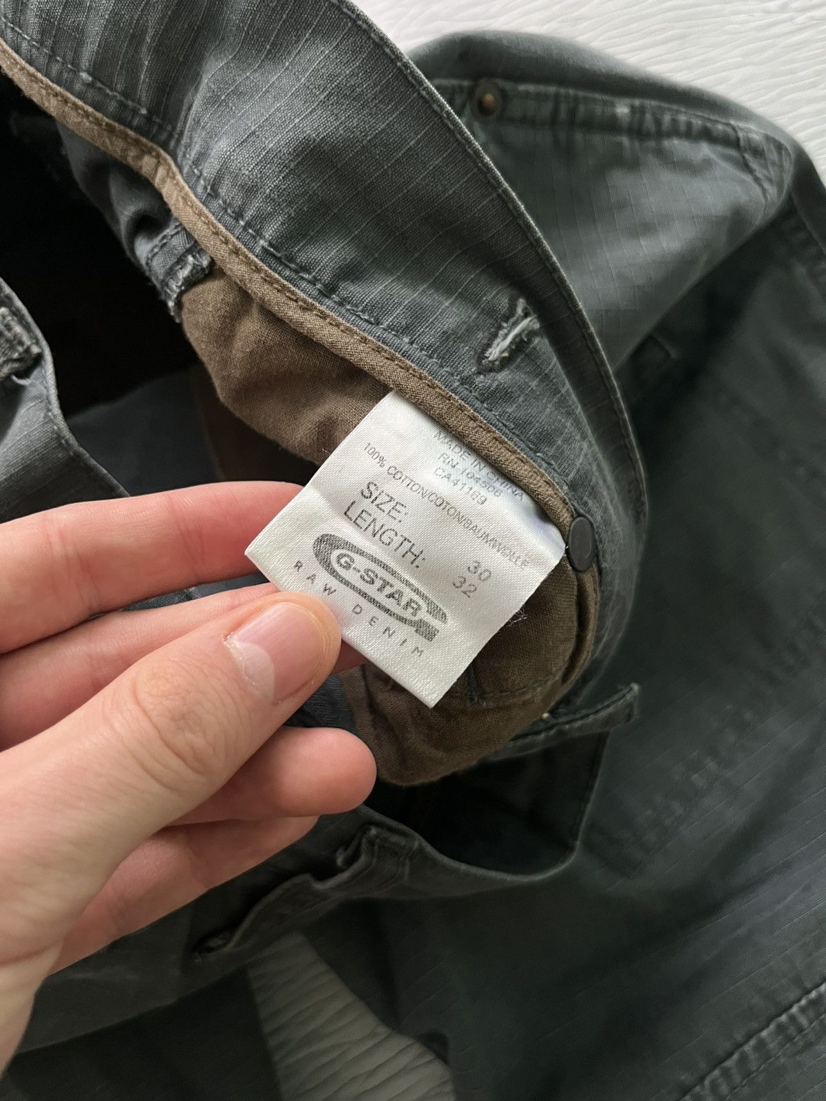 G-Star Vintage G-Star Raw Cargo Work Pants Army Pocket Streetwear Size US 30 / EU 46 - 8 Thumbnail