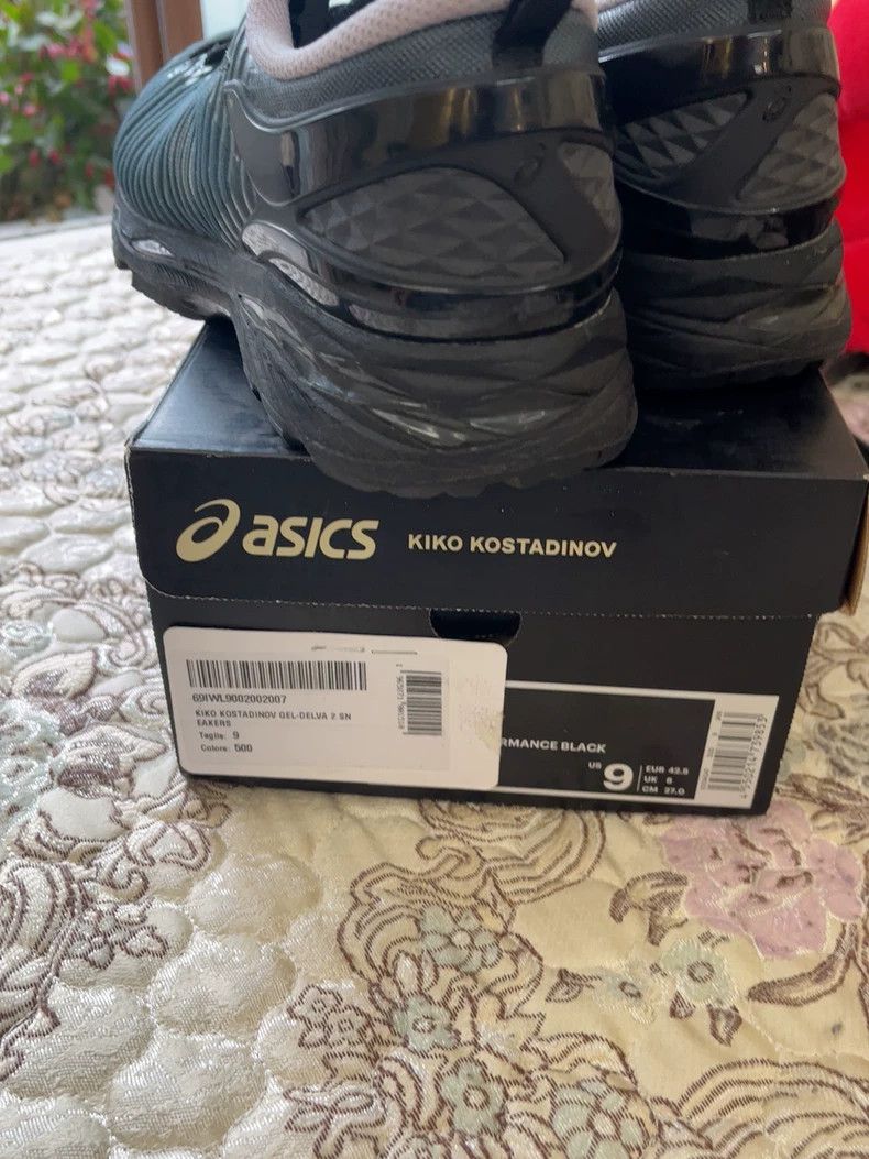 Kiko Kostadinov KIKO KOSTADINOV Asics Gel Delva 1 Murasaki Black Purple Sp Size US 9.5 / EU 42-43 - 6 Thumbnail
