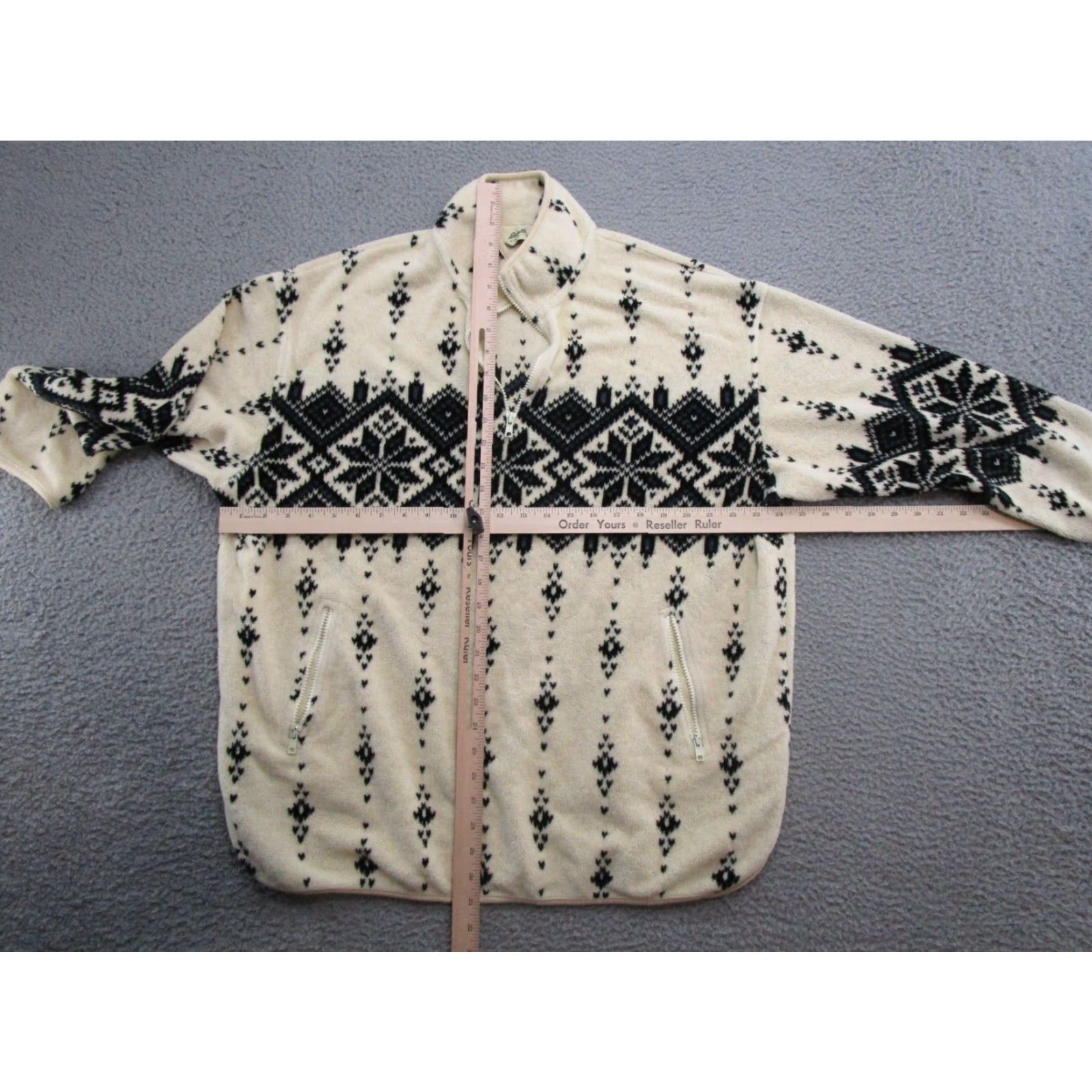 Eddie Bauer Eddie Bauer VTG Y2K Jacket Women’s Nordic Sherpa Fleece Pullover Aztec SZ XL Size XL / US 12-14 / IT 48-50 - 6 Thumbnail