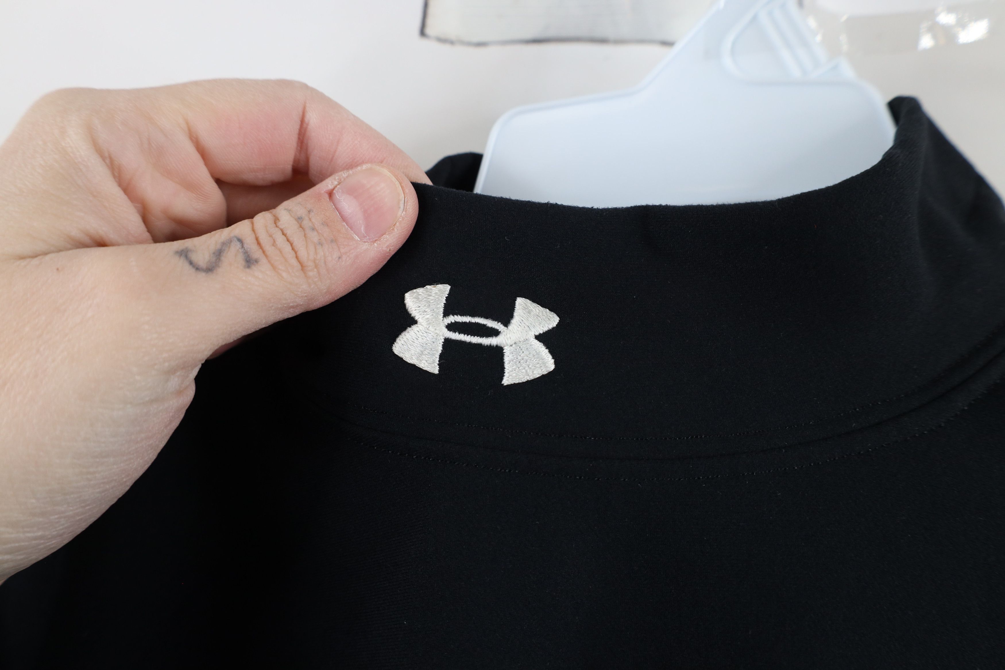 Under Armour Under Armour Compression Mock Neck Training T-Shirt Black Size US M / EU 48-50 / 2 - 4 Thumbnail