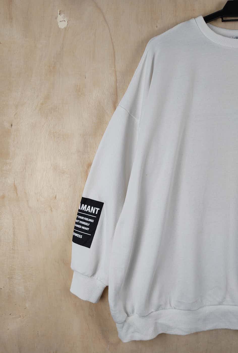 Japanese Brand × Vintage Ingni White baggie Sweatshirts #S2584 Size US M / EU 48-50 / 2 - 10 Thumbnail