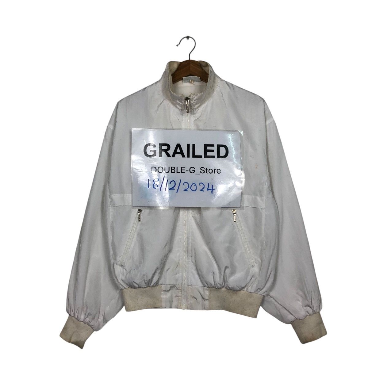 Japanese Brand × Vintage 📌Vintage Single Layer Bomber Jacket Chemise Lacoste Size US M / EU 48-50 / 2 - 1 Thumbnail