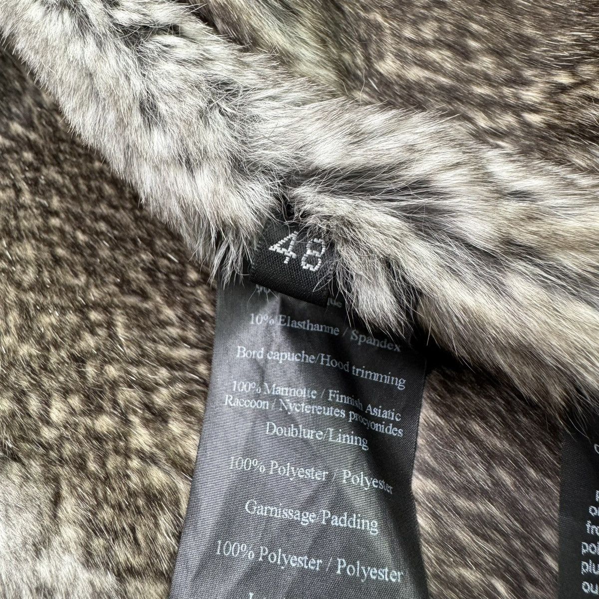 Yves Salomon YVES SALOMON HOMME RABBIT FUR PARKA Size US M / EU 48-50 / 2 - 9 Thumbnail